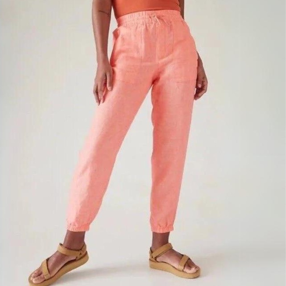 NWT Retreat Linen Pant Jogger